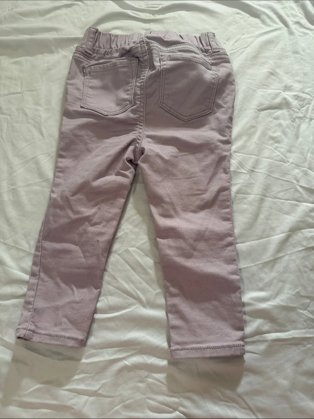 GAP Light Pink Stretch Knit Jeggings for Kids